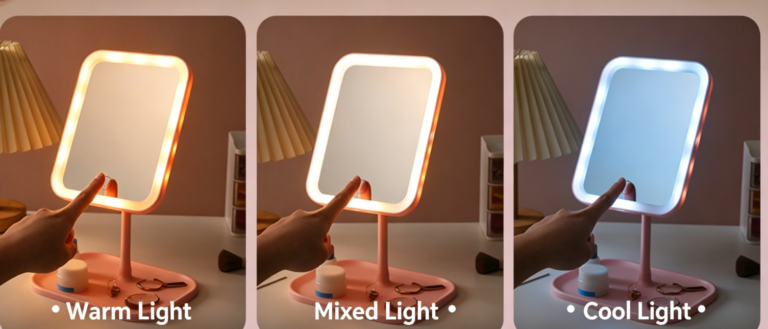 Custom LED makeup mirror options for private-label beauty brands and retailers