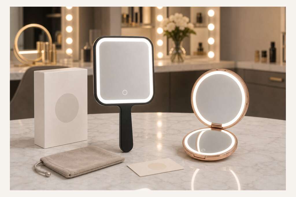 Private Label LED Makeup Mirror FAQ for Brand Buyers complete LED mirror product blog cover image