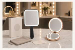 Private Label LED Makeup Mirror FAQ for Brand Buyers complete LED mirror product blog cover image