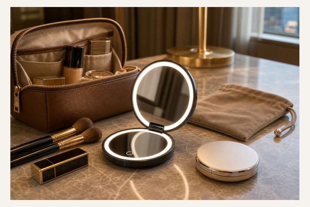 LED Handheld Mirrors for Travel, Salon, and Retail: How Buyers Should Choose complete LED mirror product blog cover image