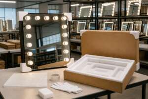 8453 Pack Hollywood Mirrors Reduce Breakage Return Risk