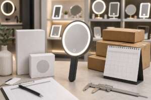 MOQ, Lead Time, and Replenishment Planning for LED Handheld Mirror Orders blog cover image