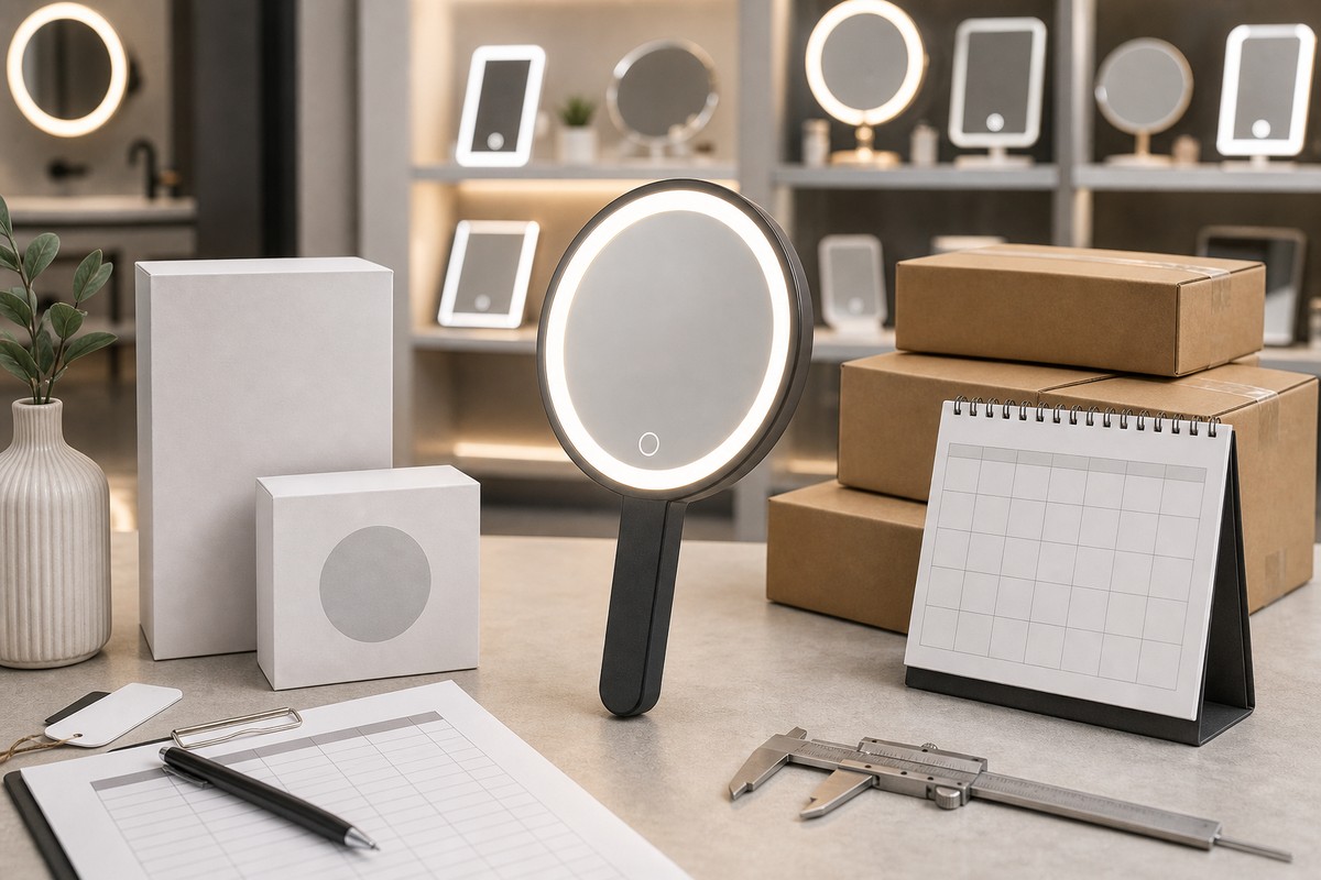 MOQ, Lead Time, and Replenishment Planning for LED Handheld Mirror Orders